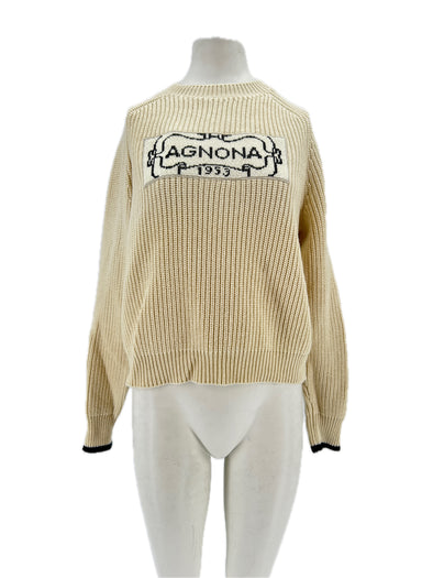 Pull en maille avec perles