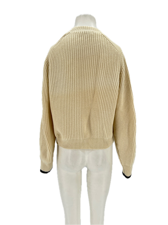 Pull en maille avec perles