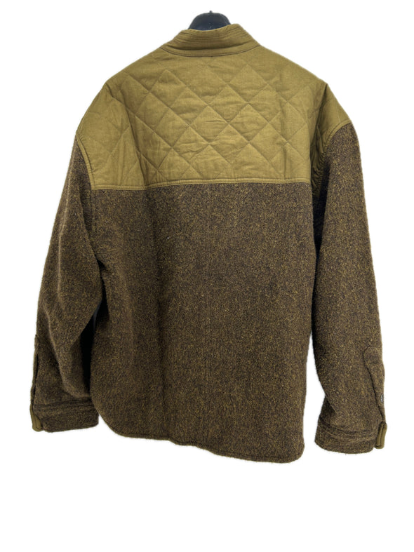 Veste en laine kaki