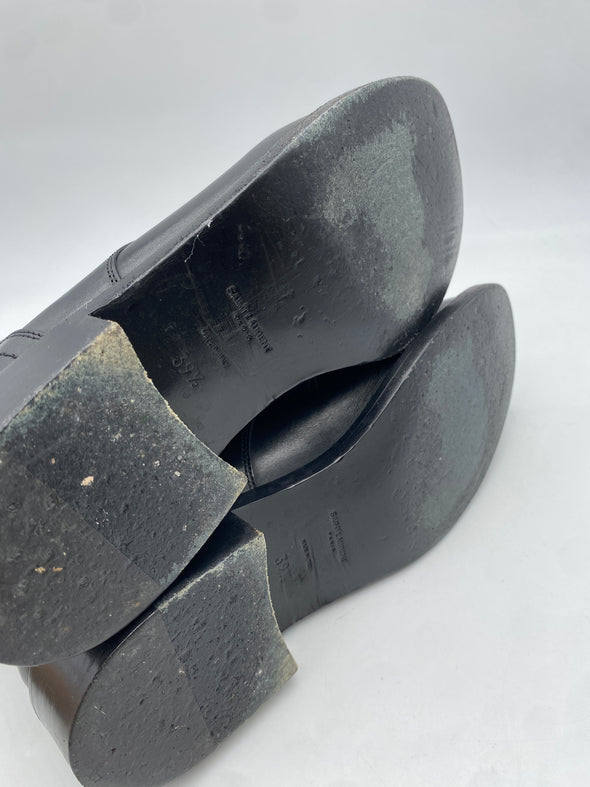 Boots en cuir noires