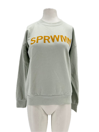 Sweatshirt vert d'eau
