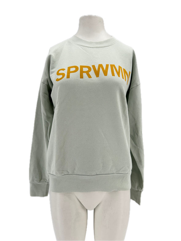 Sweatshirt vert d'eau