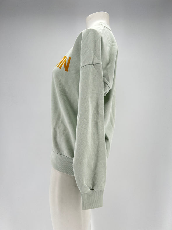 Sweatshirt vert d'eau