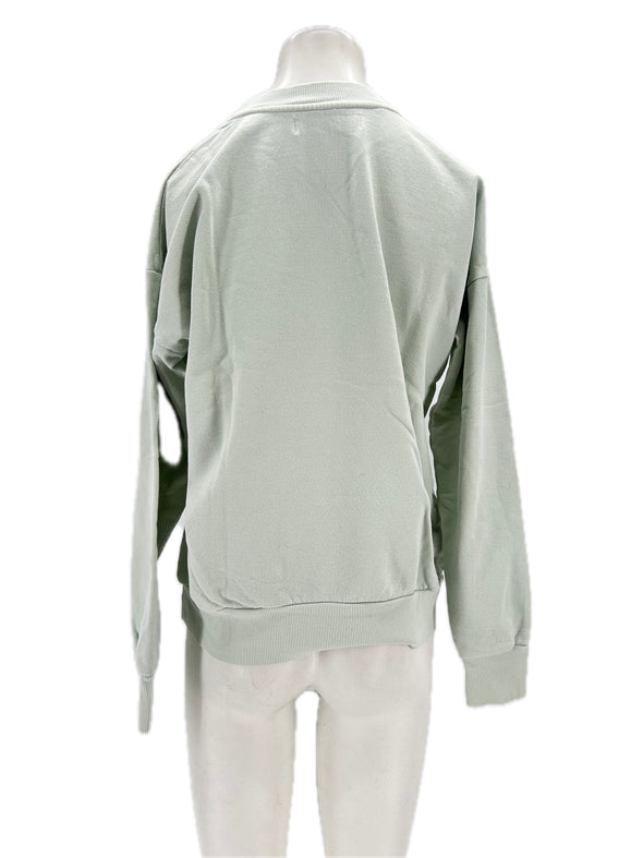 Sweatshirt vert d'eau
