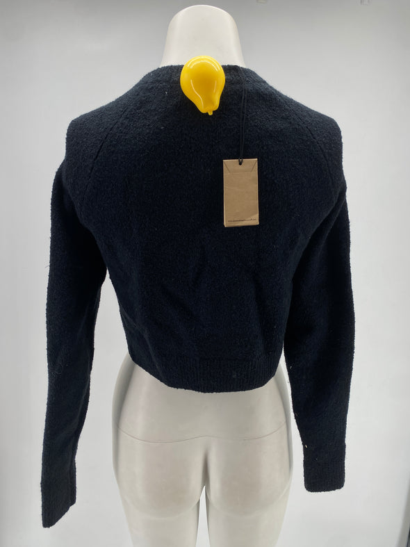 Cardigan court en cachemire