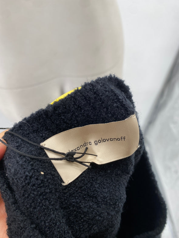 Cardigan court en cachemire