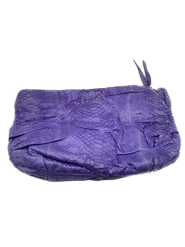 Pochette en python violette