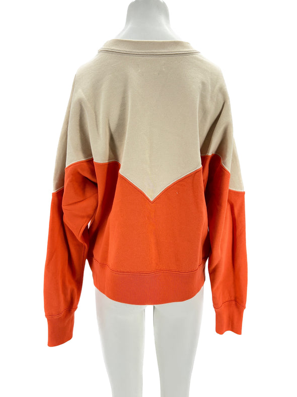 Sweatshirt bicolore