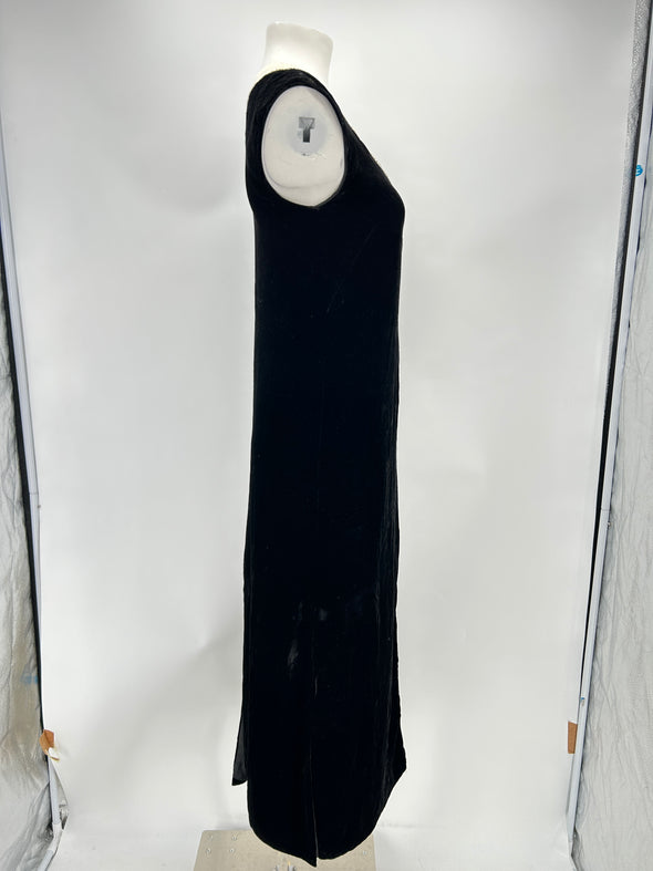 Robe en velours noire