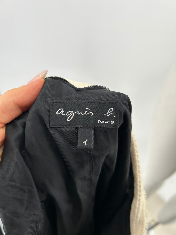 Robe en velours noire