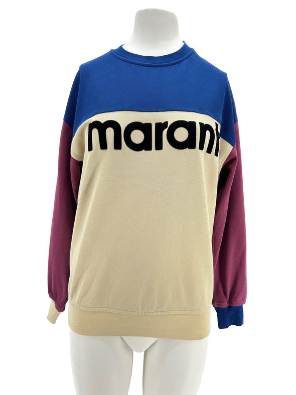 Sweatshirt tricolore