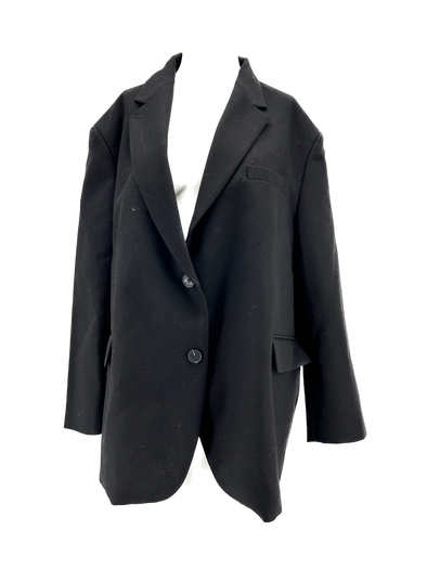 Blazer noir oversize