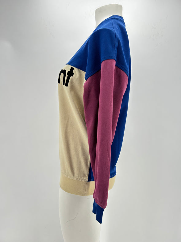 Sweatshirt tricolore