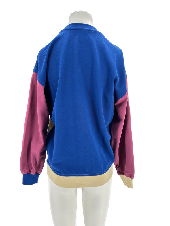 Sweatshirt tricolore