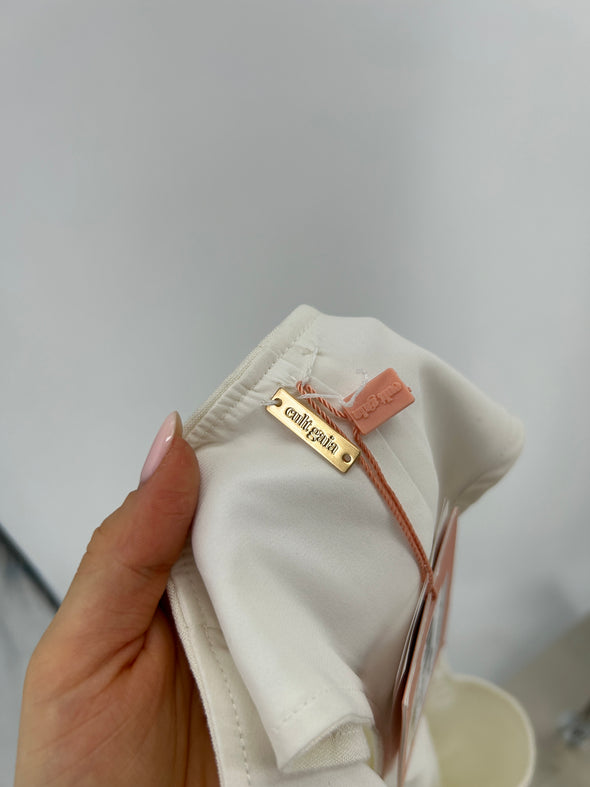 Robe en lin blanche