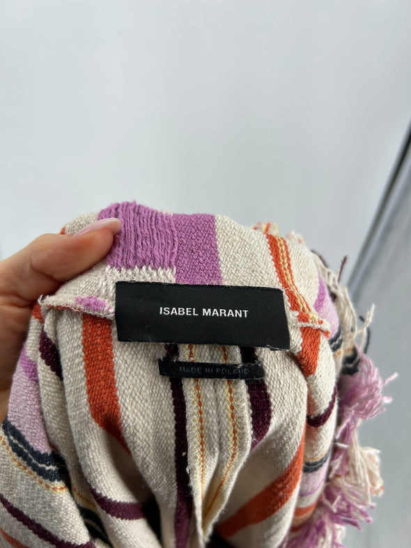 Poncho multicolore