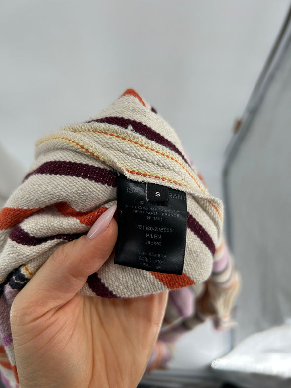 Poncho multicolore