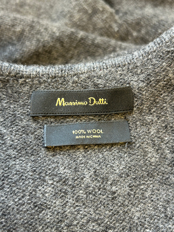 Cardigan cache cœur gris