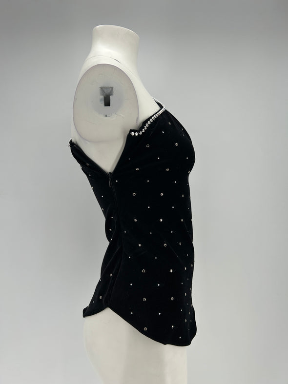 Top en velours