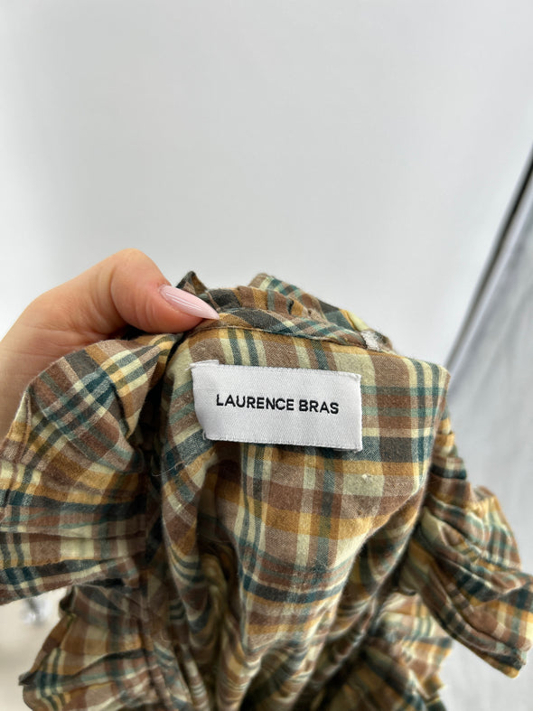 Blouse à carreaux