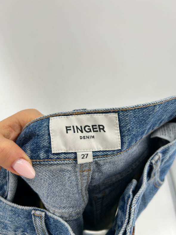 Short en denim