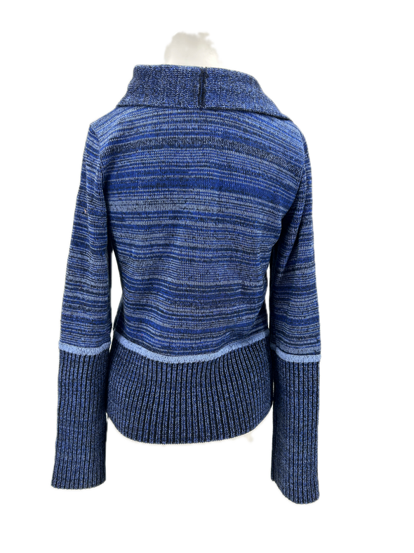 Pull en laine bleu