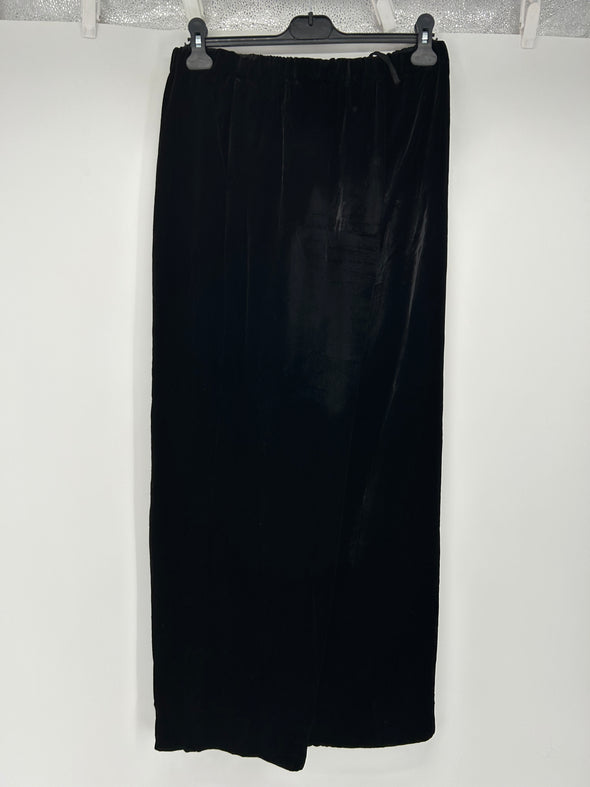 Pantalon en velours noir