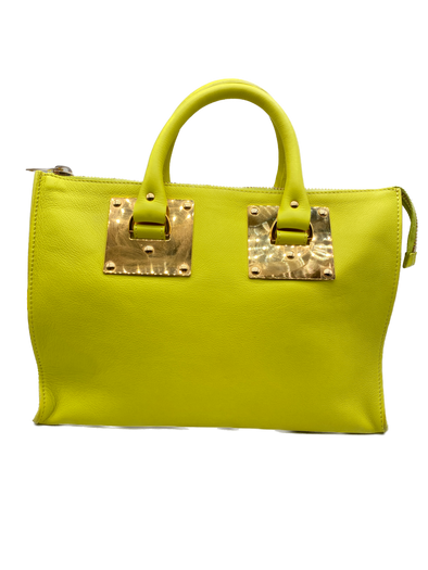 Sac à main jaune
