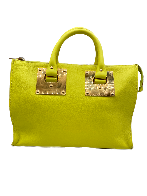 Sac à main jaune