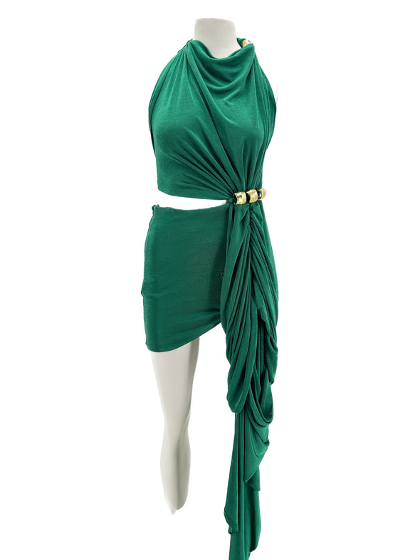 Mini Robe verte "Buzzy"