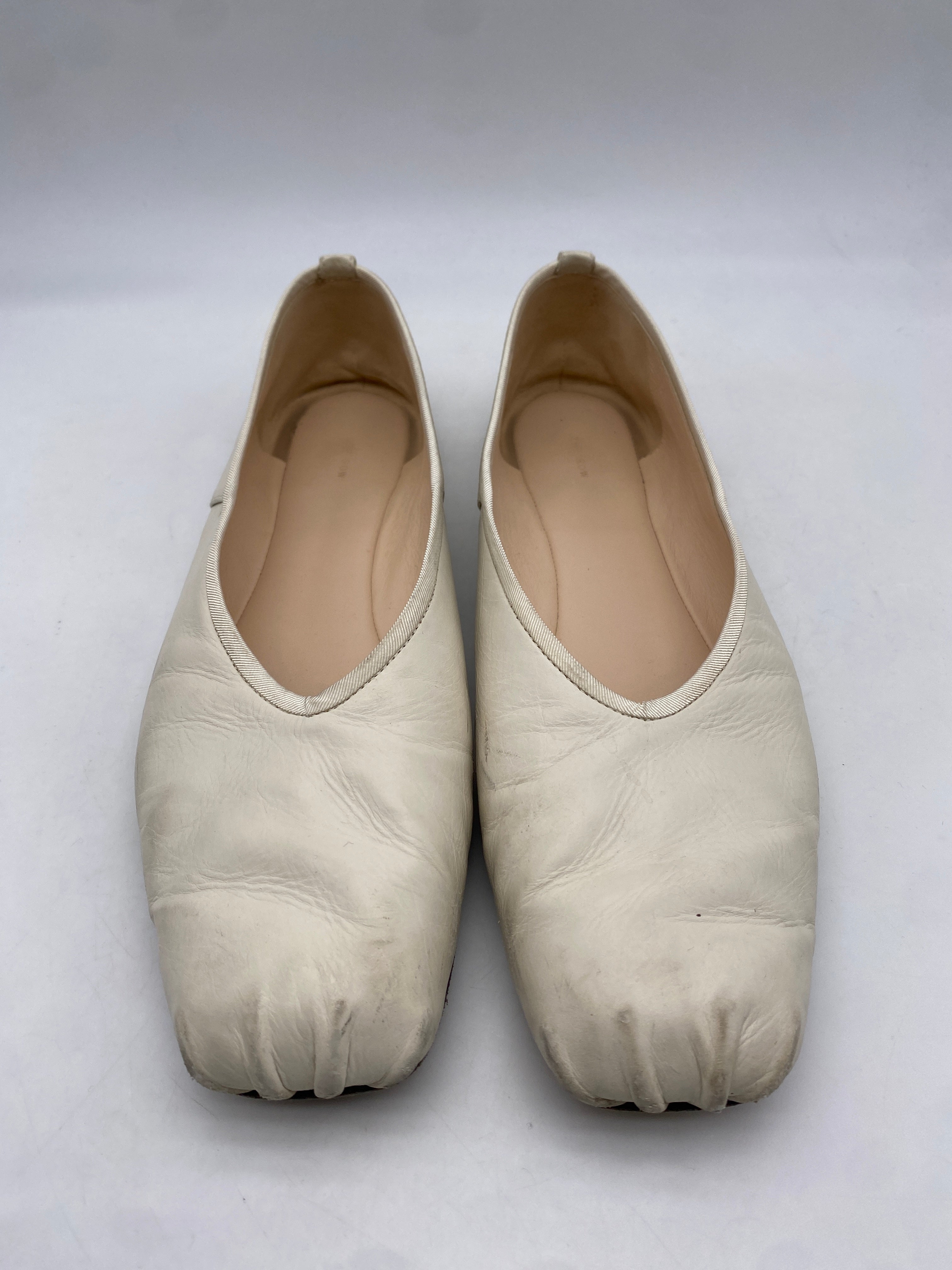 Ballerines blanches discount