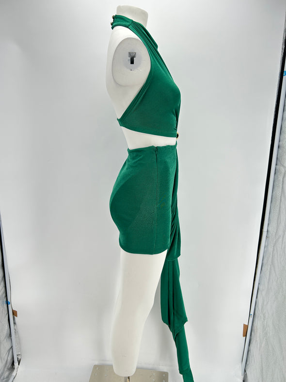 Mini Robe verte "Buzzy"