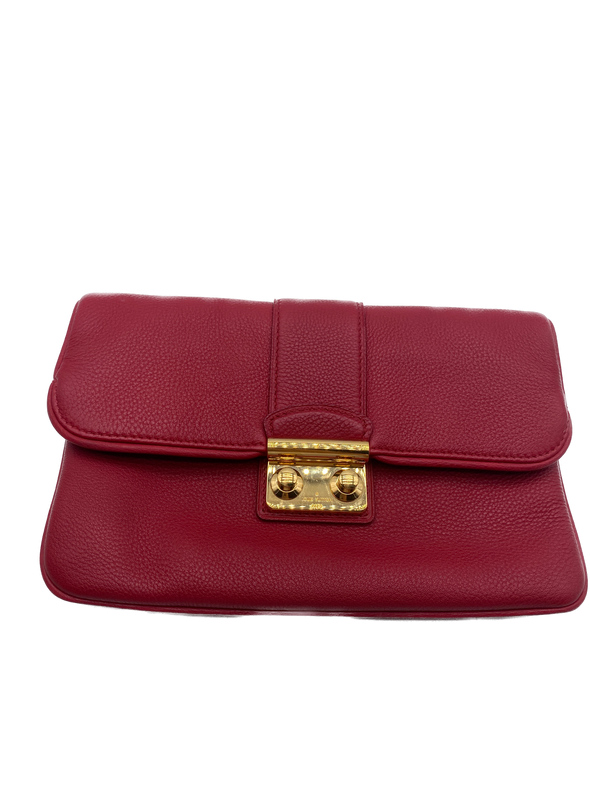 Pochette "Sofia Coppola" en cuir