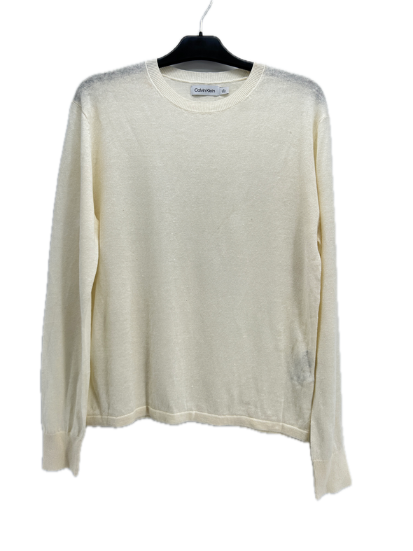 Pull en lin blanc