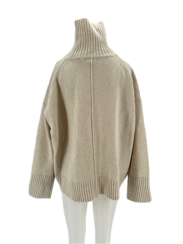 Pull col roulé en laine "William"