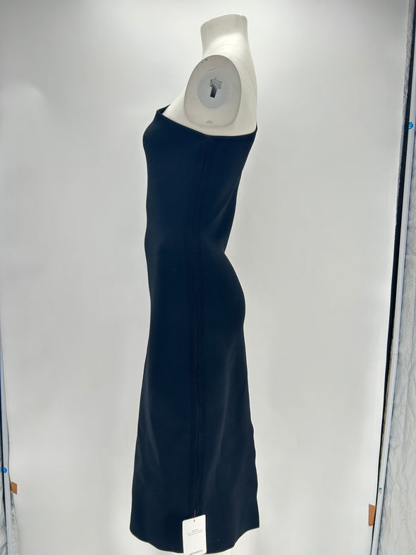 Robe asymétrique noire