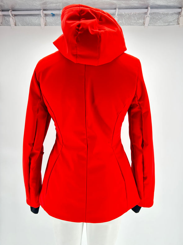 Veste rouge de ski