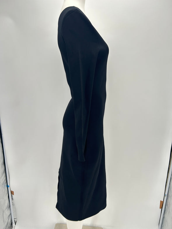 Robe asymétrique noire