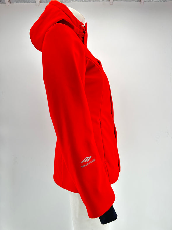 Veste rouge de ski