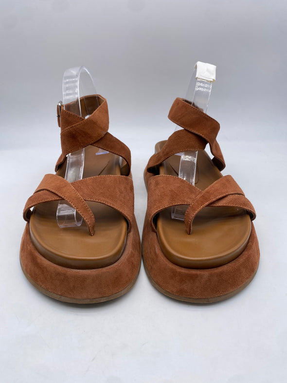 Sandales "Rosie 41" camel en daim