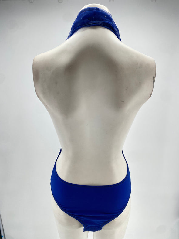 Body transparent bleu