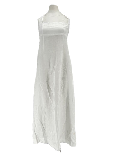 Robe en lin blanche