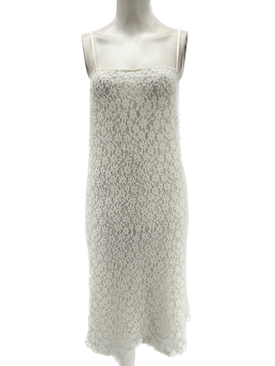Robe dentelle blanche
