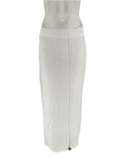 Jupe en lin blanche