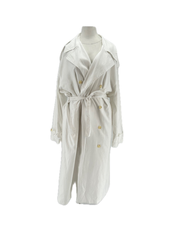 Trench-coat blanc
