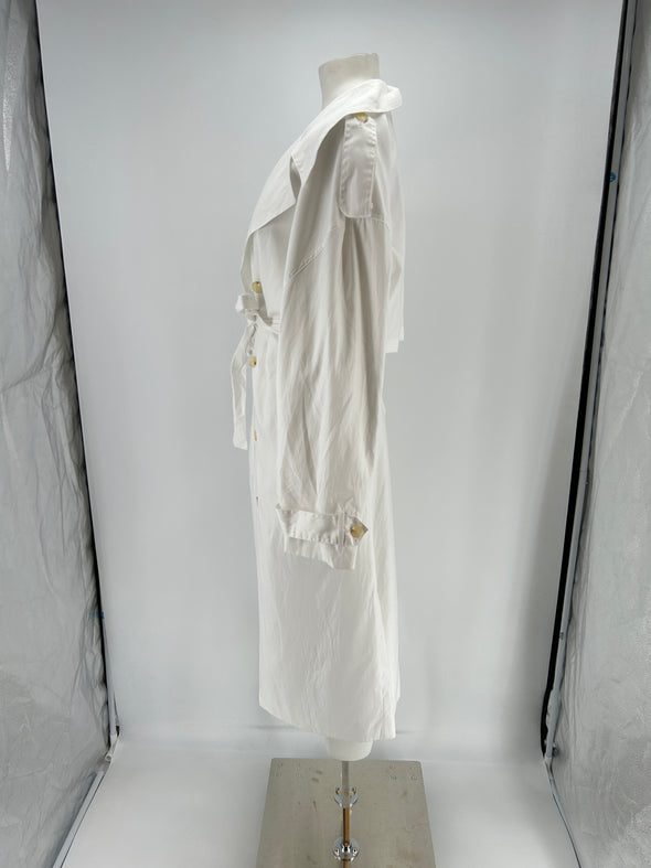 Trench-coat blanc