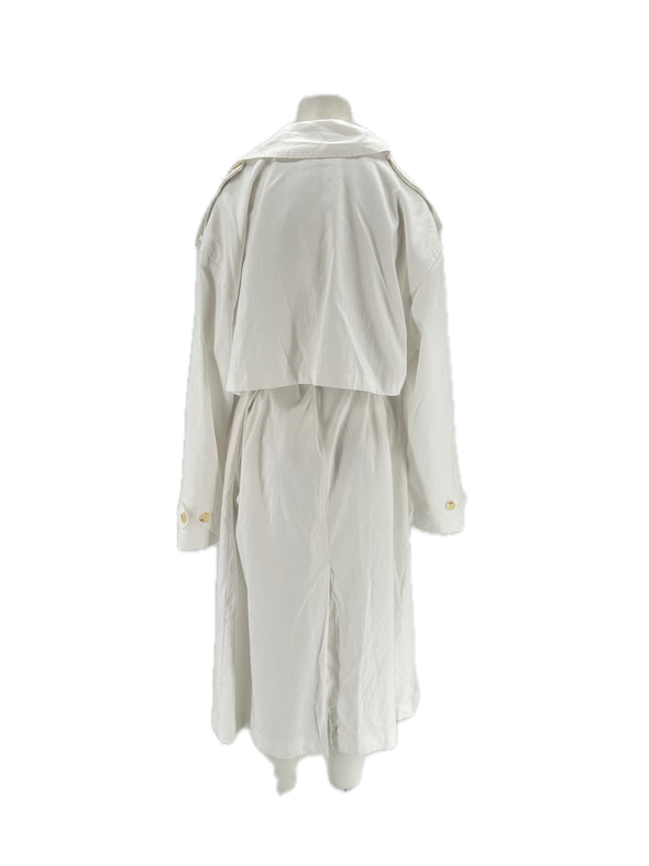Trench-coat blanc