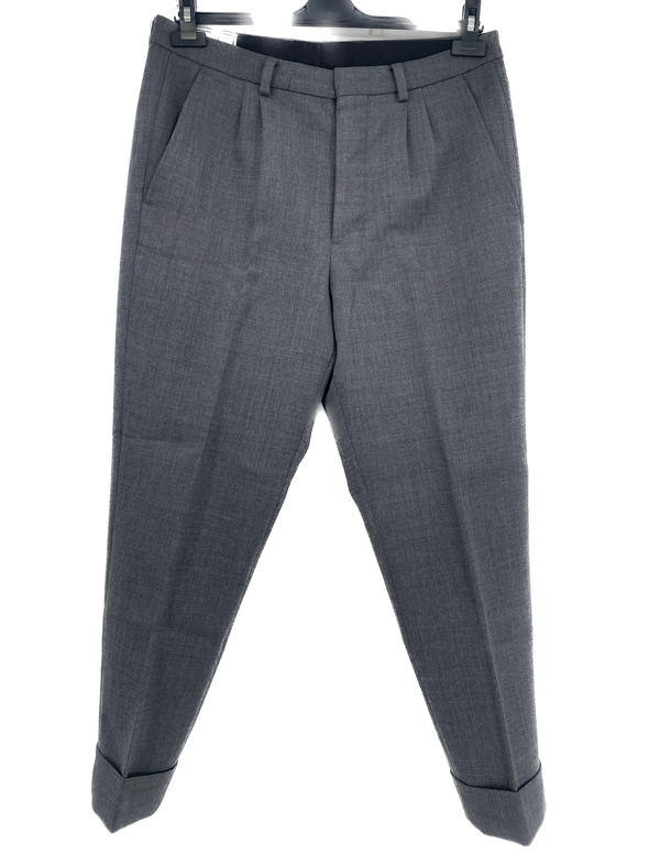 Pantalon en laine gris