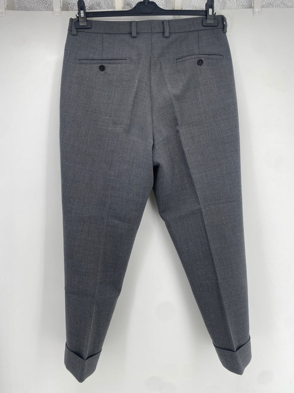 Pantalon en laine gris