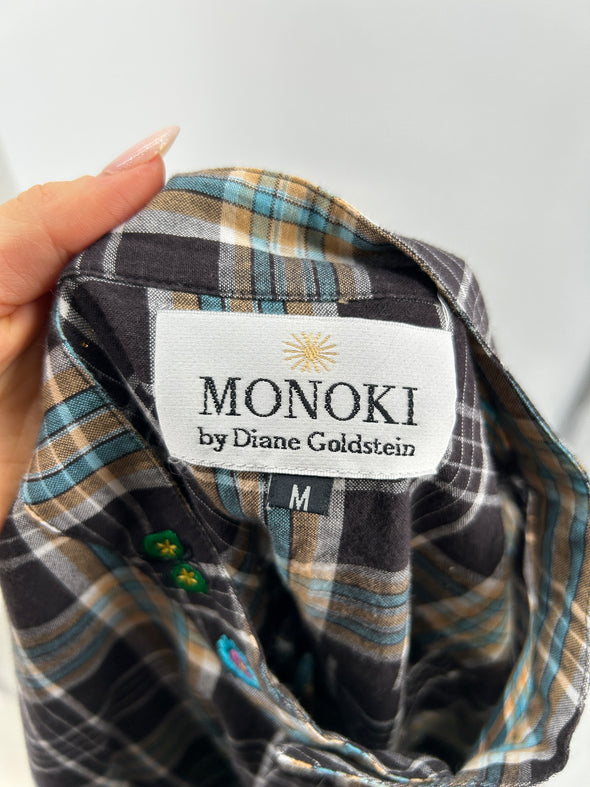 Blouse à carreaux